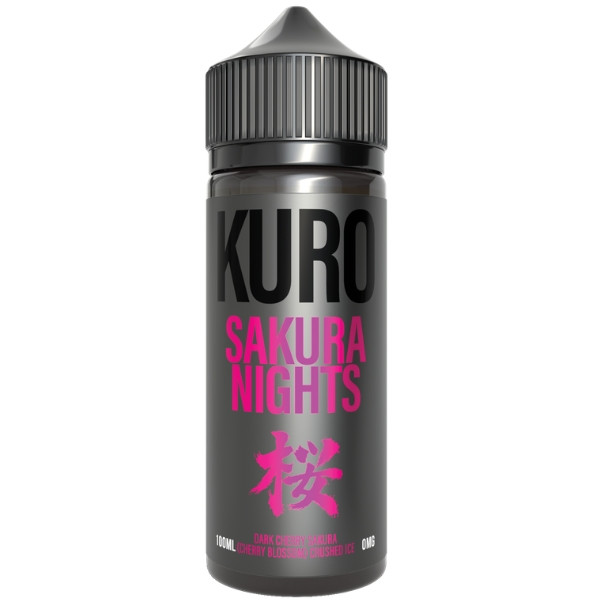 Kuro Sakura Nights Shortfill E Liquid 100ml