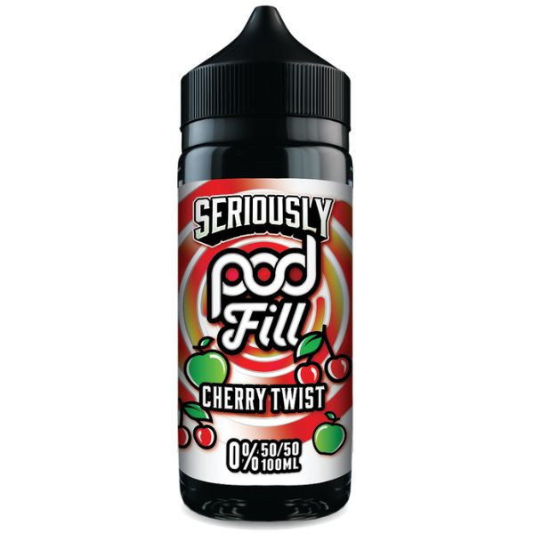 Seriously Pod Fill Cherry Twist 50/50 Shortfill 100ml