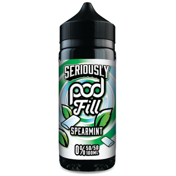 Seriously Pod Fill Spearmint 50/50 Shortfill 100ml
