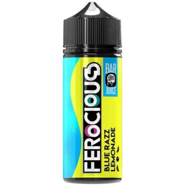 Blue Razz Lemonade Shortfill E Liquid 100ml by Ferocious Bar Juice