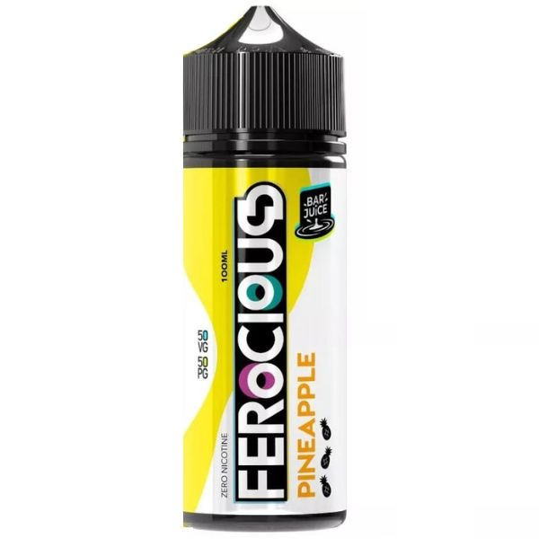 Pineapple Shortfill E Liquid 100ml by Ferocious Bar Juice
