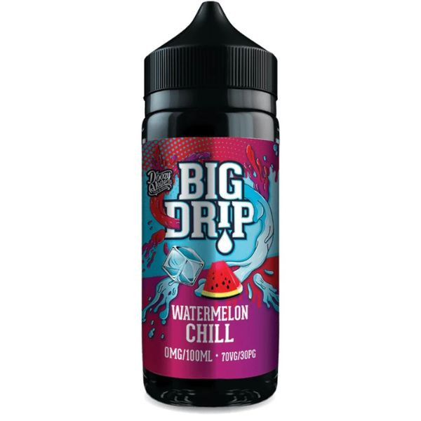 Watermelon Chill Shortfill E Liquid 100ml by Big Drip