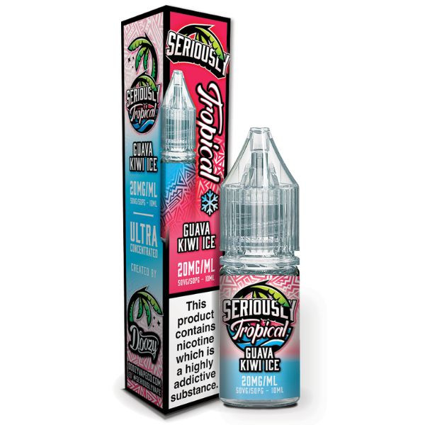 Guava Kiwi Ice Nic Salt E Liquid 10ml By Seriously Tropical