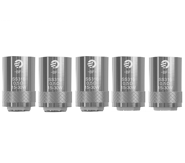 5 Pack Joyetech AIO Cubis BF SS316 Coil Atomizer Heads 5.99