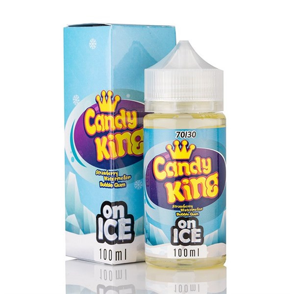 Strawberry Watermelon Bubblegum On Ice E liquid UK 100ml by Candy King £9.99