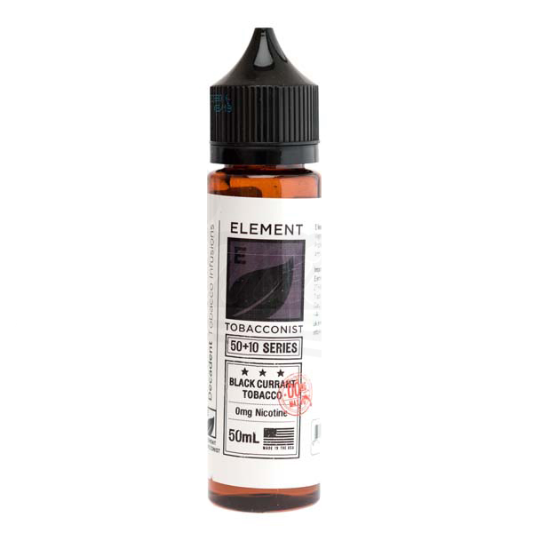 Blackcurrant Tobacco E Liquid 50ml by Element £7.19 Free Nic Shot