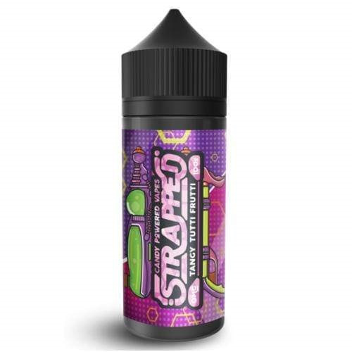 Tangy Tutti Frutti E Liquid 100ml By Strapped £12.99 Free Nic Shots