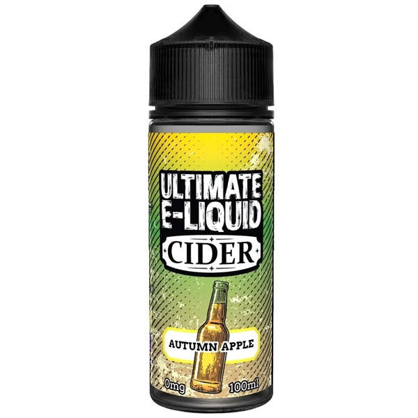 Autumn Apple Cider E Liquid 100ml Ultimate Puff 9.99 Free Nic Shots