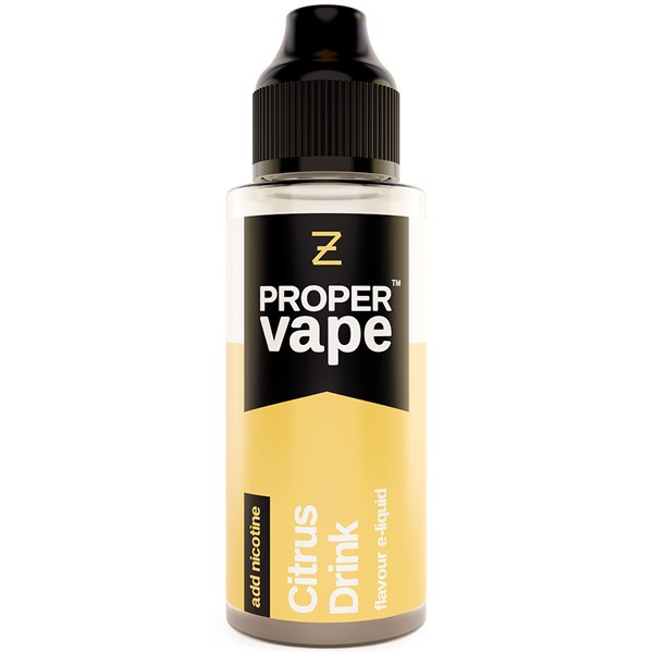 elfbar nachfüll pod läuft aus Citrus Drink E Liquid 100ml by Proper Vape £7.99 Free Nic Shots