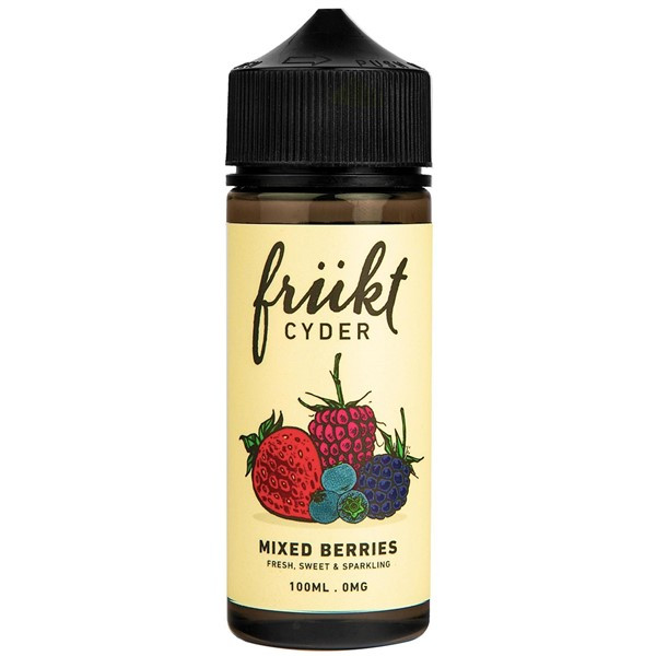 Mixed Berries E Liquid 100ml Frukt Cyder 8.99 Free Nic Shots