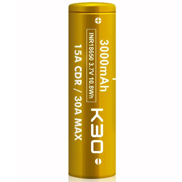 Vapcell K30 18650 3000 mAh 15A Battery 5.99