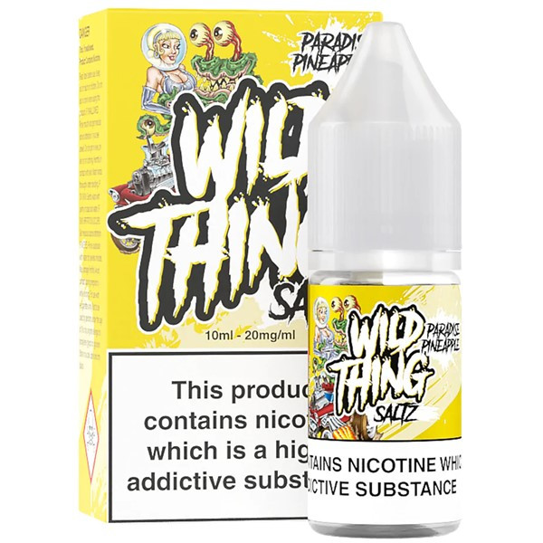 Paradise Pineapple Nic Salt E Liquid 10ml By Wild Thing £2