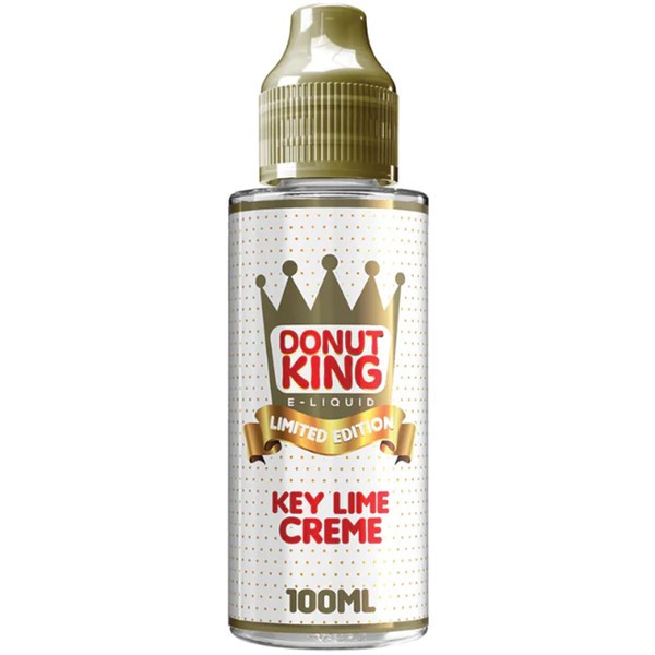 Key Lime Creme E Liquid 100ml by Donut King 7.49 FREE NIC SHOTS