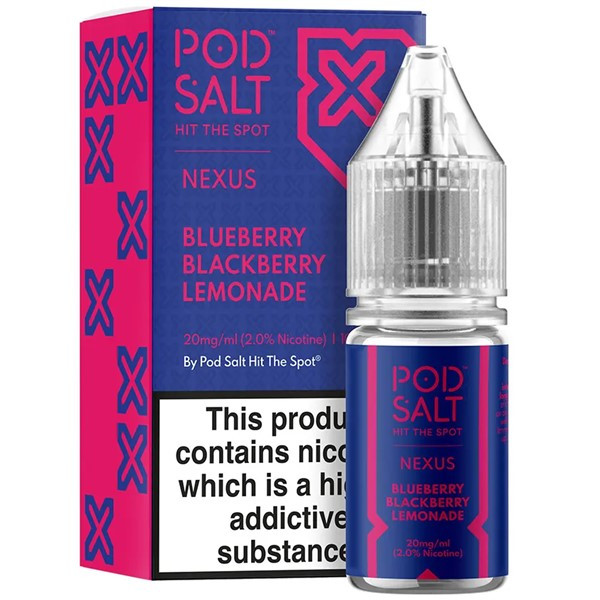 Blueberry Blackberry Lemonade Nic Salt E Liquid By Pod Salt Nexus | 10 For  19.99