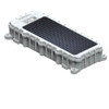 Solar Powered GPS Tracker with large built in battery, also supports bluetooth temperature puck.
