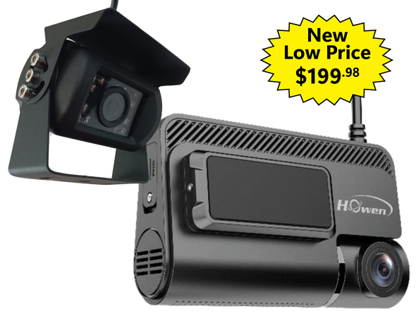 Dash Cam & GPS Tracker MC30-01 w/ Road & Rearview/Aux Camera Dash Cam & GPS Tracker MC30-01 w/ Road & Rearview/Aux Camera