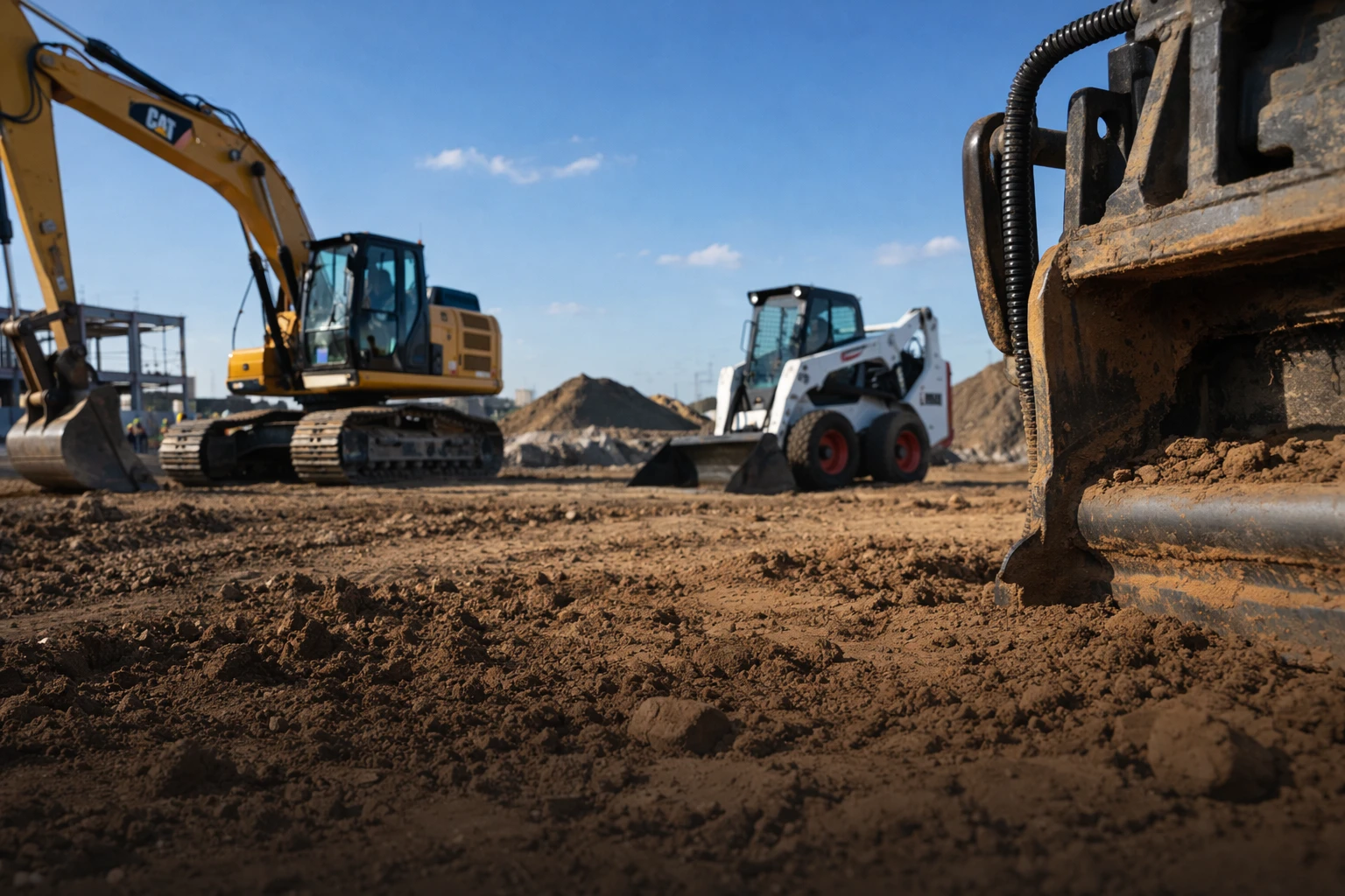 GPS tracking for construction equipment and job site assets