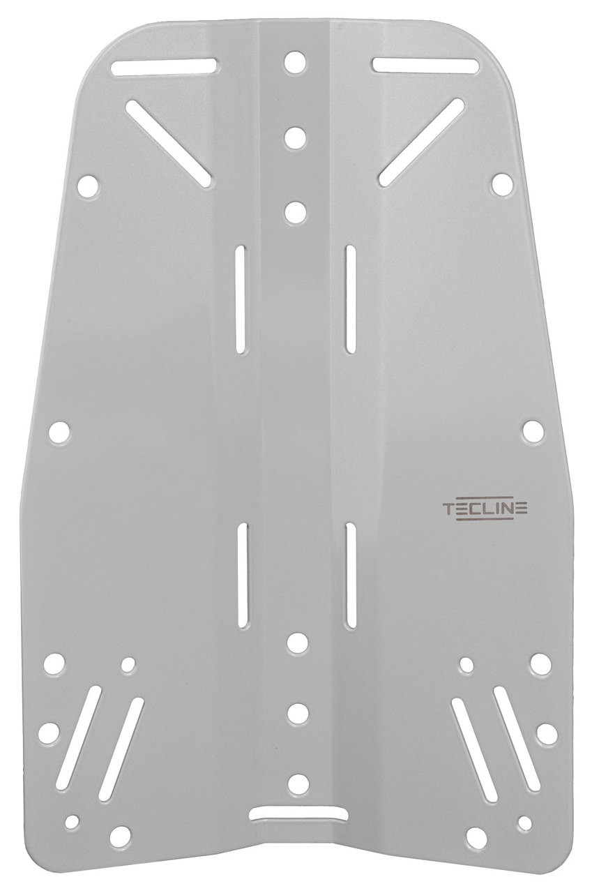 Tecline Back plate RVS 6mm