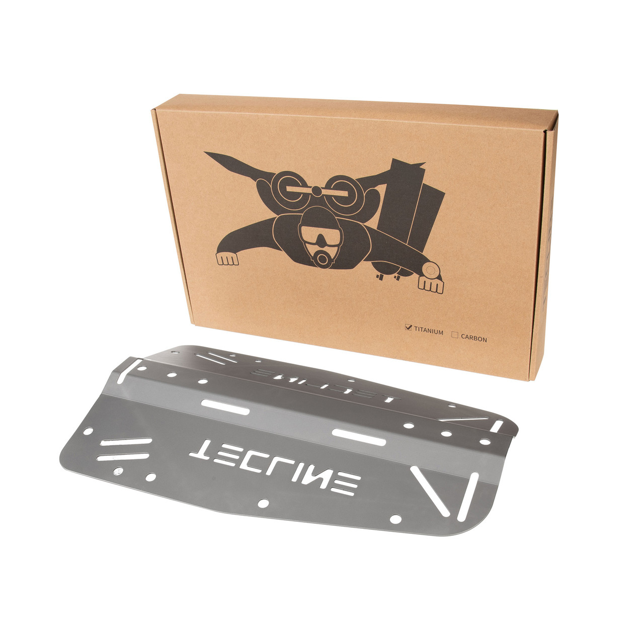 Tecline Back Plate Titanium