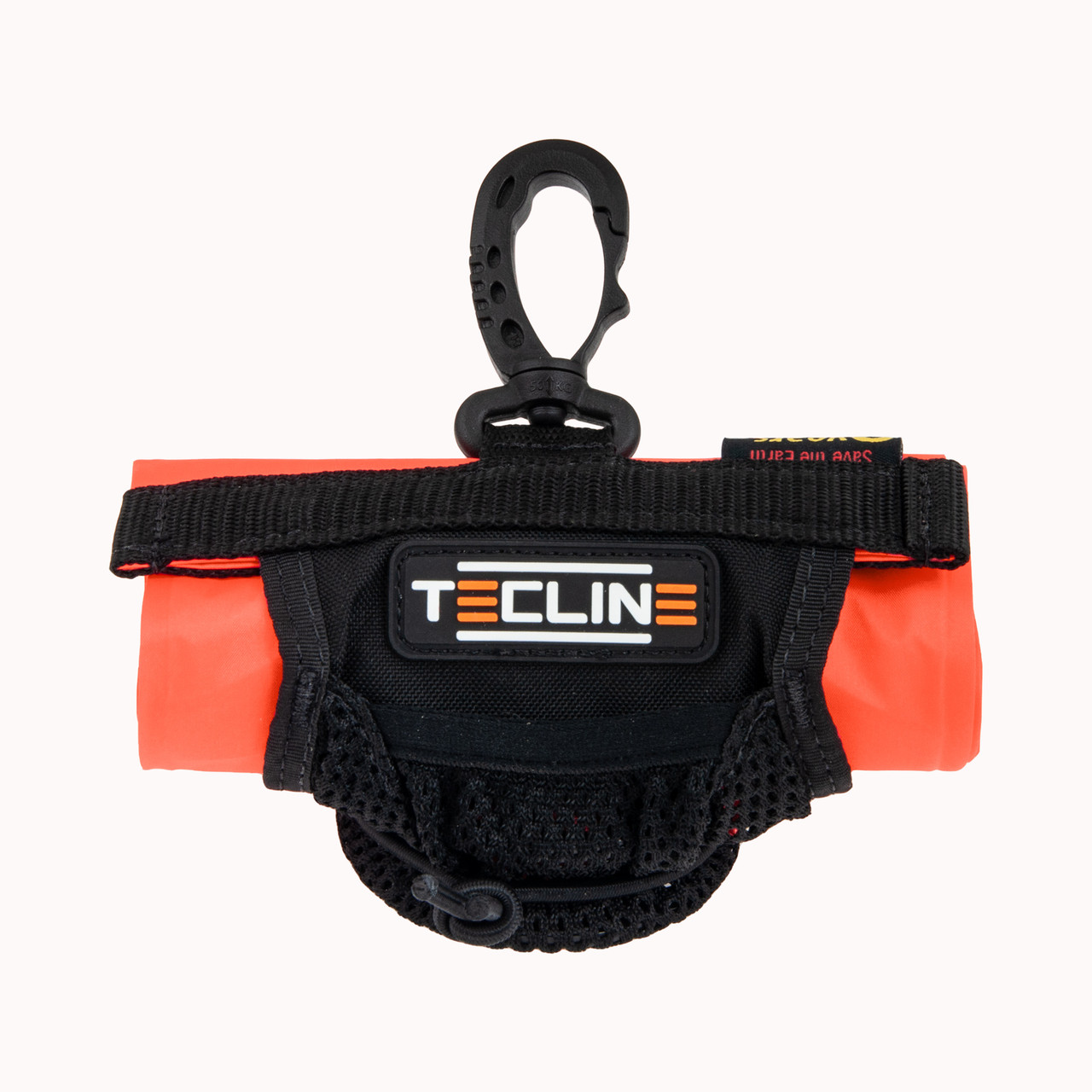 Tecline Semi-gesloten boei 15/183 Oranje met OPR valve, spoel en 30 m lijn