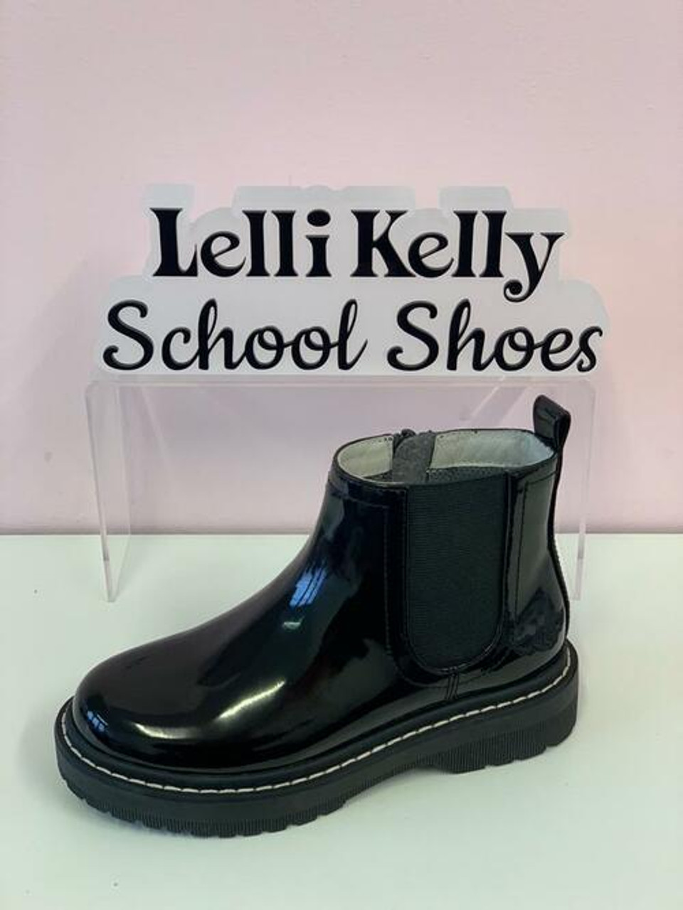 Lelli kelly deals black patent boots