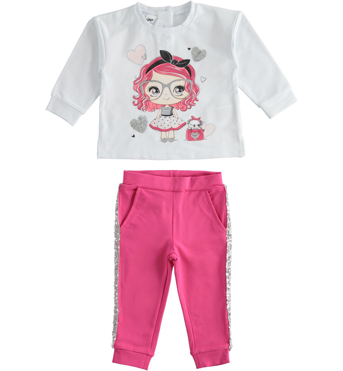 I DO 4 4273 00 TWO PIECES JOGGING SUIT 