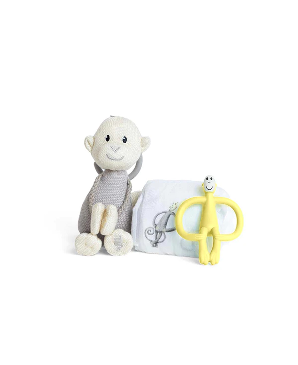 Matchstick Monkey - Soothe & Play - Yellow - Kiddie Boutique By Claire