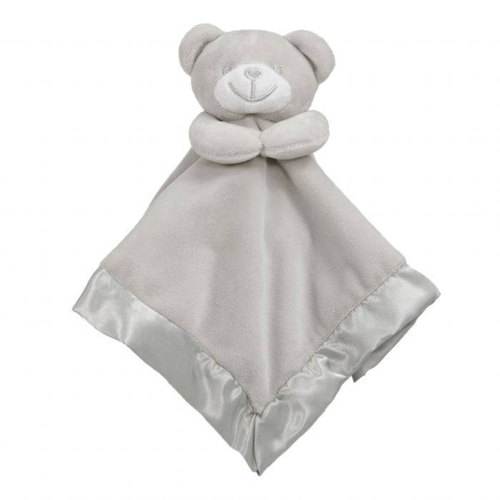 Bear comforter Grey Kiddie Boutique By Claire