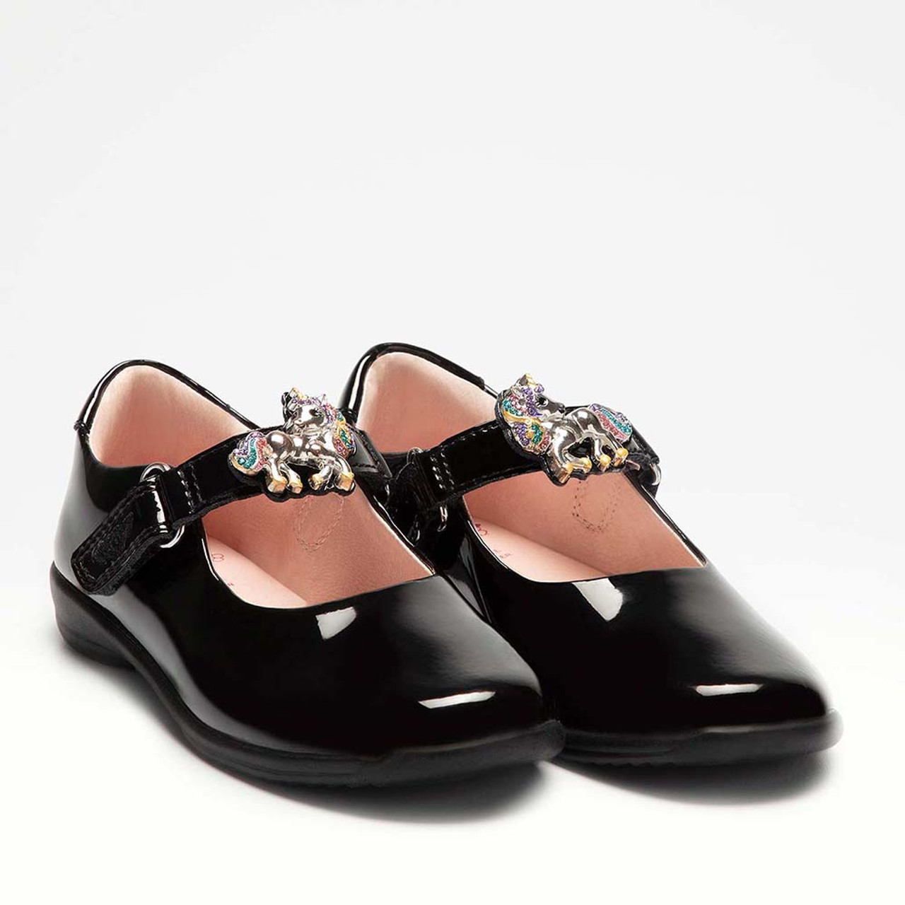 Lelli kelly black sales school shoes