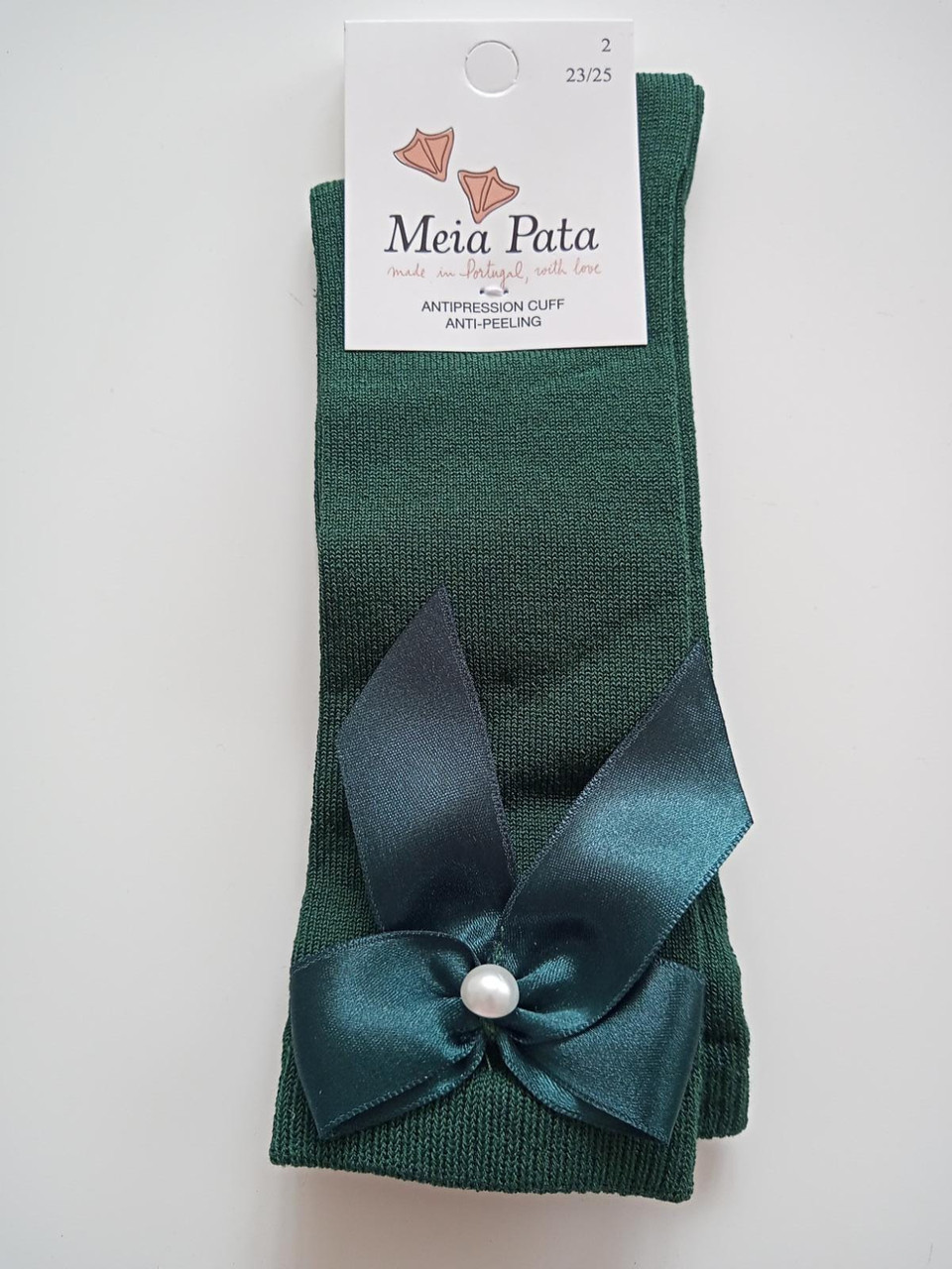 Meia Pata Bottle Green Knee High School Socks 1026 Kiddie Boutique By