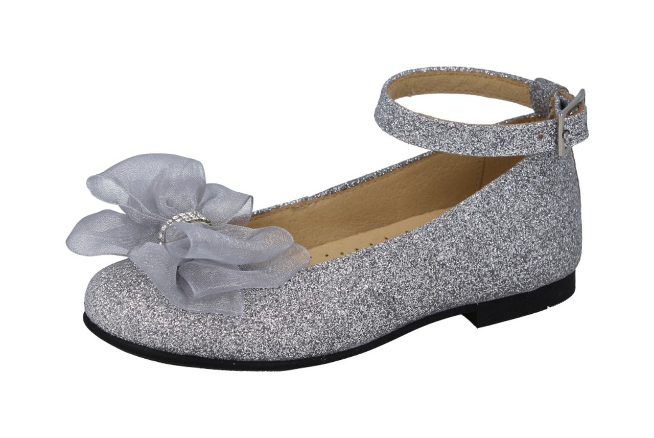 Silver on sale glitzy shoes