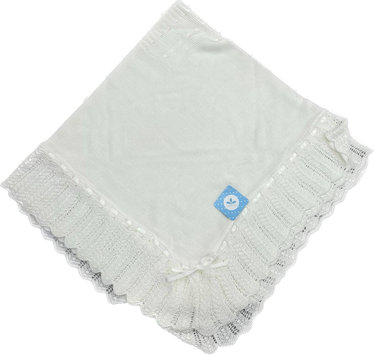 white cotton shawl