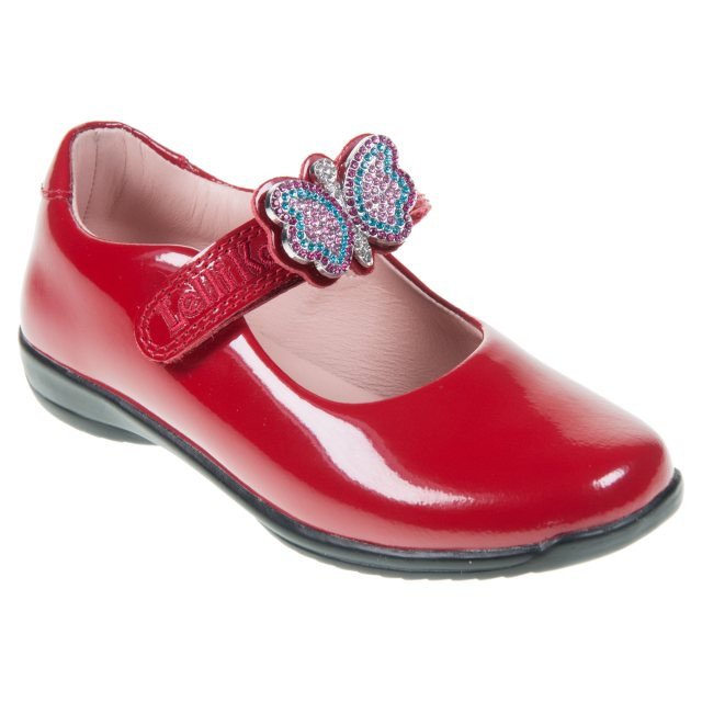 LELLI KELLY GIRLS RED SCHOOL SHOE LUNA LKSO8611 Kiddie