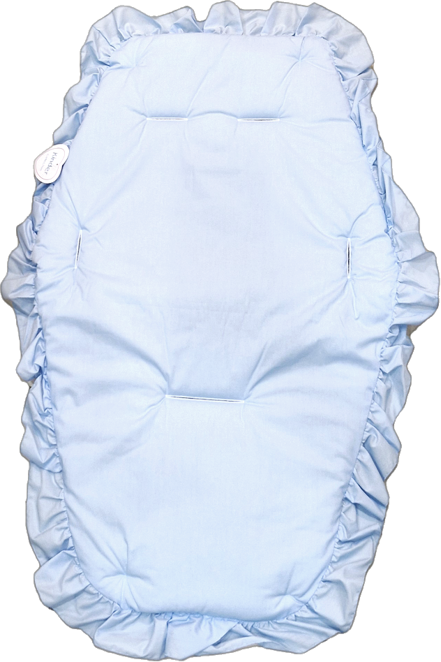 Kinder 2349 Poly /Cotton Buggy /Pram Liner Blue Kiddie Boutique