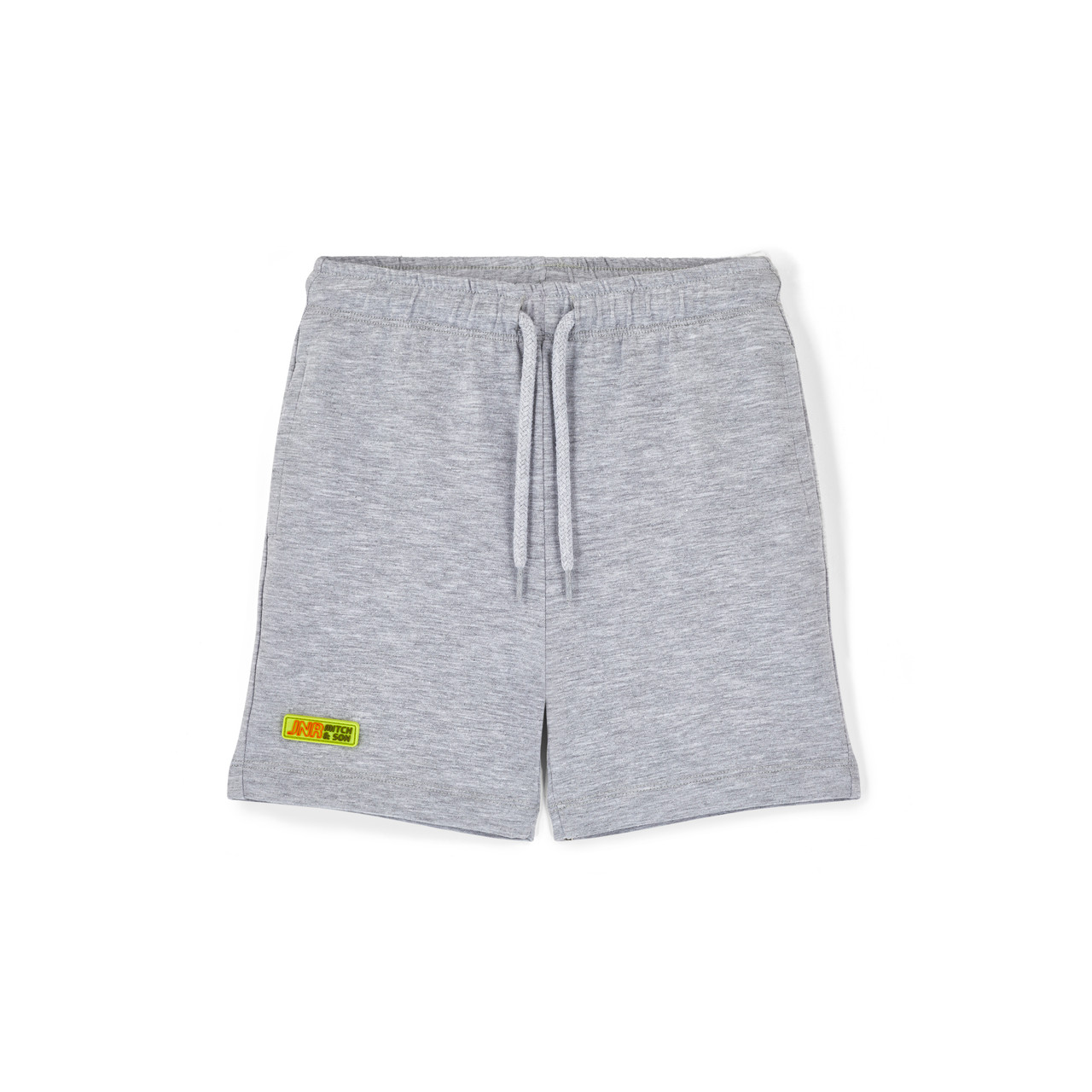 Mitch & Son Boys Grey Soft Feel Short Set with Large Graphic Front
