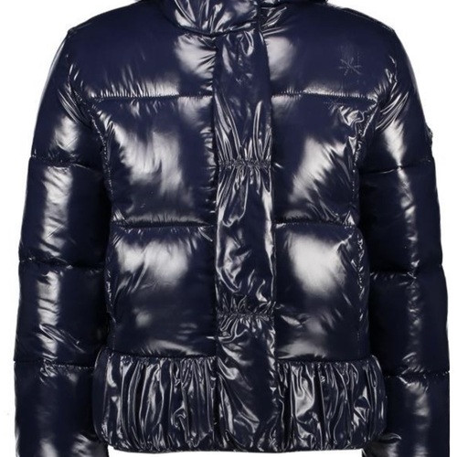 Le Chic - Navy  Coat - 5206