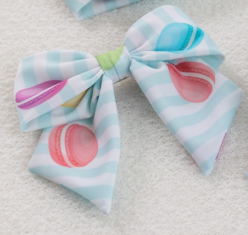 Beach Hair Bow Macarons MPGLBSS23