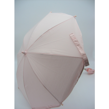023P PESCI POLY/COTTON PARASOL - PINK