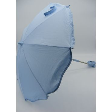 023SB PESCI POLY/COTTON PARASOL - SKY BLUE
