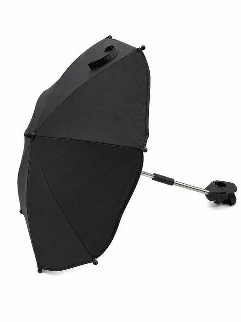 PESCI POLY/COTTON PARASOL - BLACK 023BLK