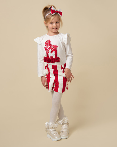 Caramelo - Ivory Tights - 044917 - Kiddie Boutique By Claire