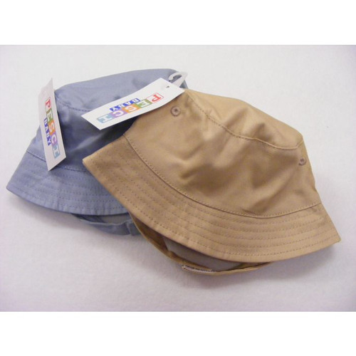 PESCI BABY BISCUIT & SLATE BUCKET HAT