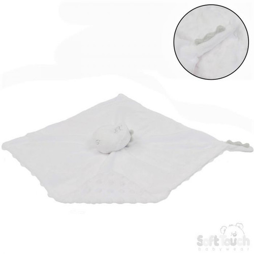Soft Touch BC54  Dinosaur Comforter with Tail White