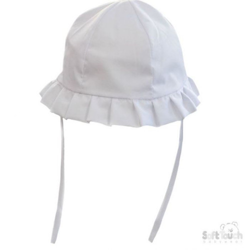 Soft Touch H20 Plain  Sunhat - White
