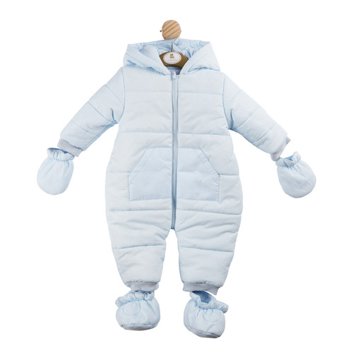 Mintini SNOWSUIT-BLUE MB5903 Mintini SNOWSUIT-BLUE MB5903