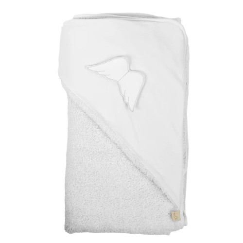 BABY GI AG02 ANGEL TOWEL WHITE