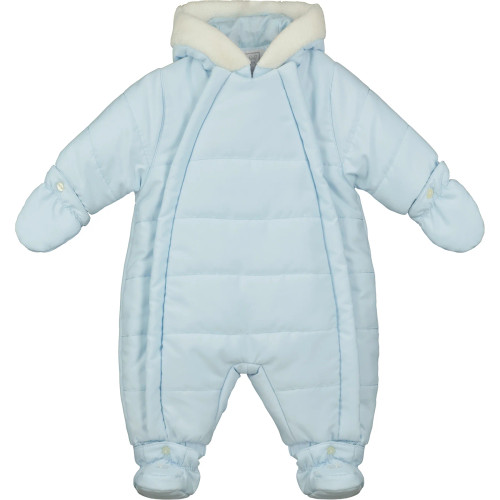 Emile et Rose - Ernie - Baby Boys Blue Snowsuit