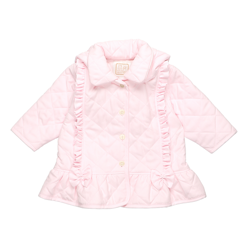 Emile et Rose - Parisa - Baby Girls Pink Quilted Jacket