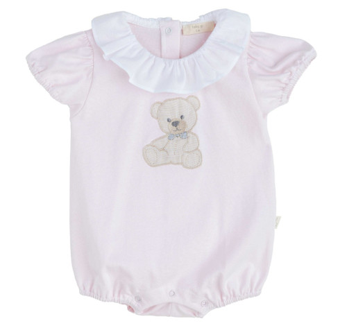 BABY GI PINK SWEET TEDDY ROMPER ST46G