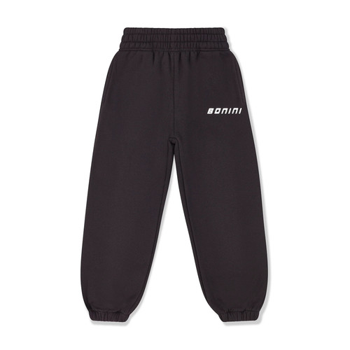 ADee Bonini BNC008 Girls Black Cuffed Jogger - ASPIRE